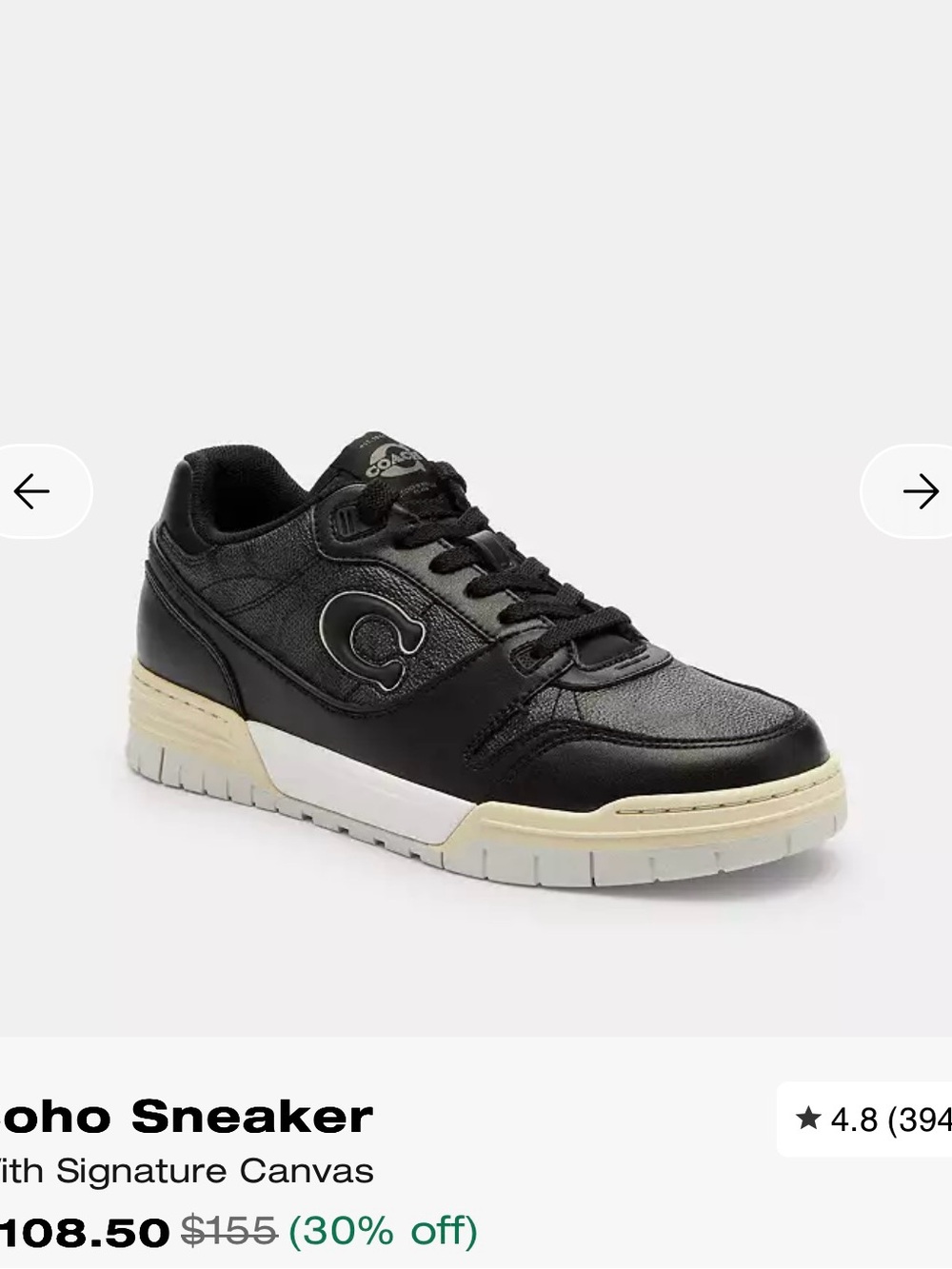 Coach SoHo Sneaker